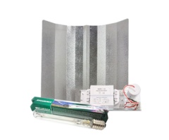 Sylvania Mari + Hamerslagkap + Sylvania Grolux 600 Watt