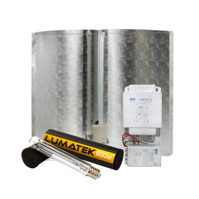 Lumatek ELT + Azerwing Medium + Lumatek Dual Spectrum 600 Watt ~ Complete Lighting Set