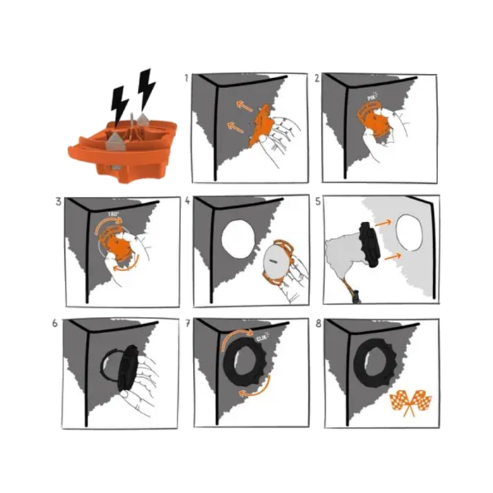 Secret Jardin Secret Jardin CF7Cut Hole Cutter for CF7D ~ Secret Jardin Accessories