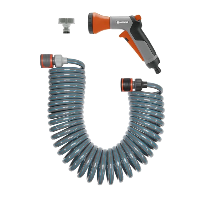 Gardena Gardena Spiral Hose Set 10m City Gardening ~ Water Hose
