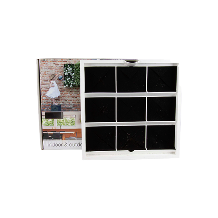 Karoo Karoo Groene Wand ~ Plantenbak 40 x 40 x 14 cm