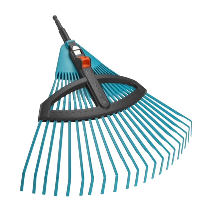 Gardena Gardena Combisystem Adjustable Plastic Grass & Leaf Rake