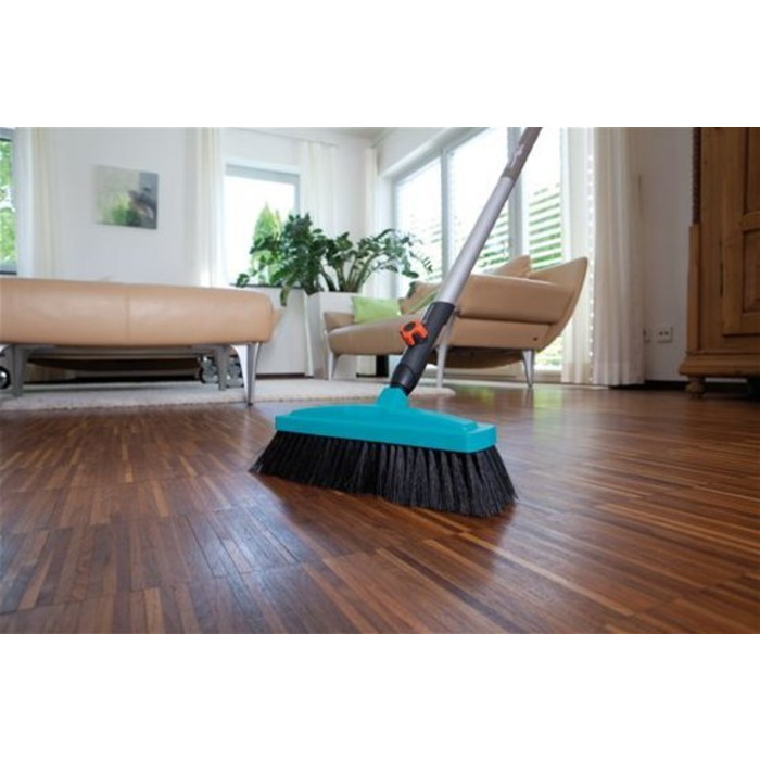 Gardena Gardena Combisysteem Huishoudbezem 34 cm ~ Tuingereedschap