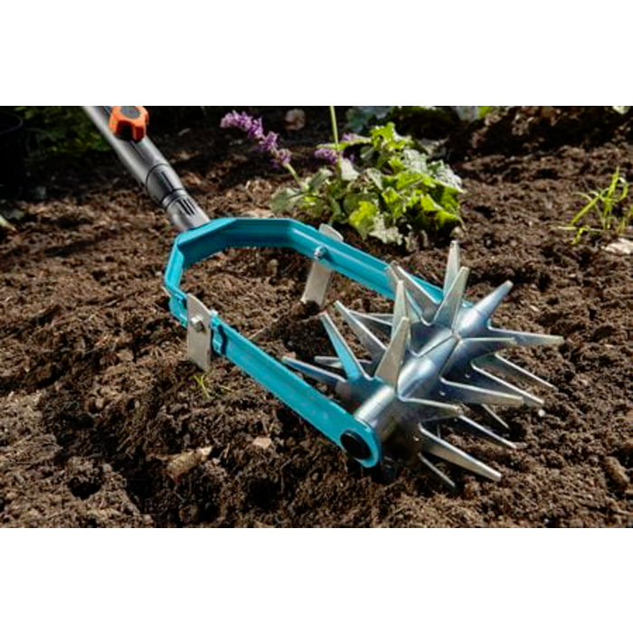 Gardena Gardena Combisystem Star Tiller with Weeding Knife 14 cm ~ Garden Tools