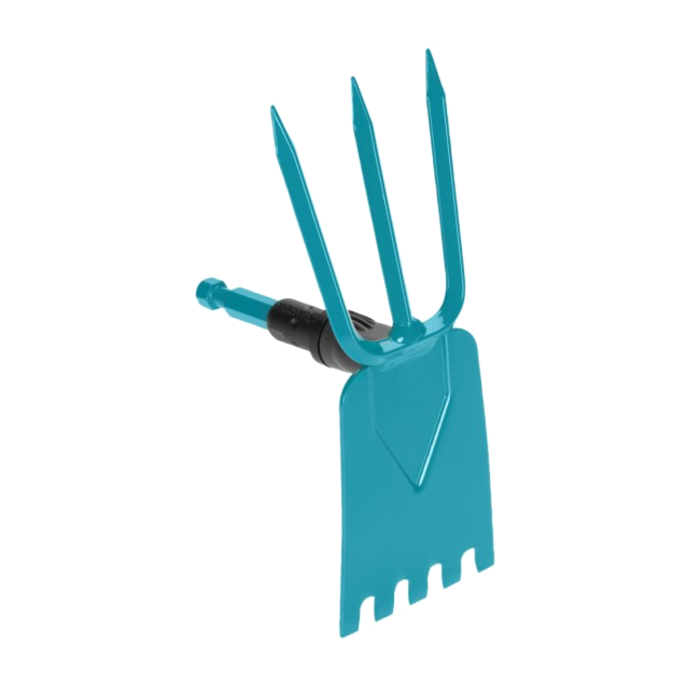 Gardena Gardena Combisystem Garden Hoe Straight Serrated Blade 3 Teeth 9 cm ~ Garden Tools