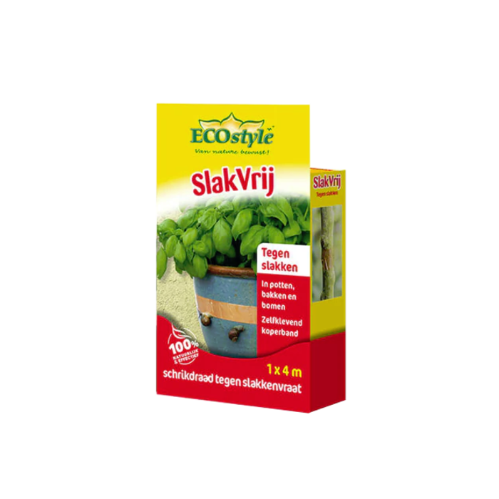 ECOstyle ECOstyle Snail Free ~ Copper Tape against Snails 4 meters