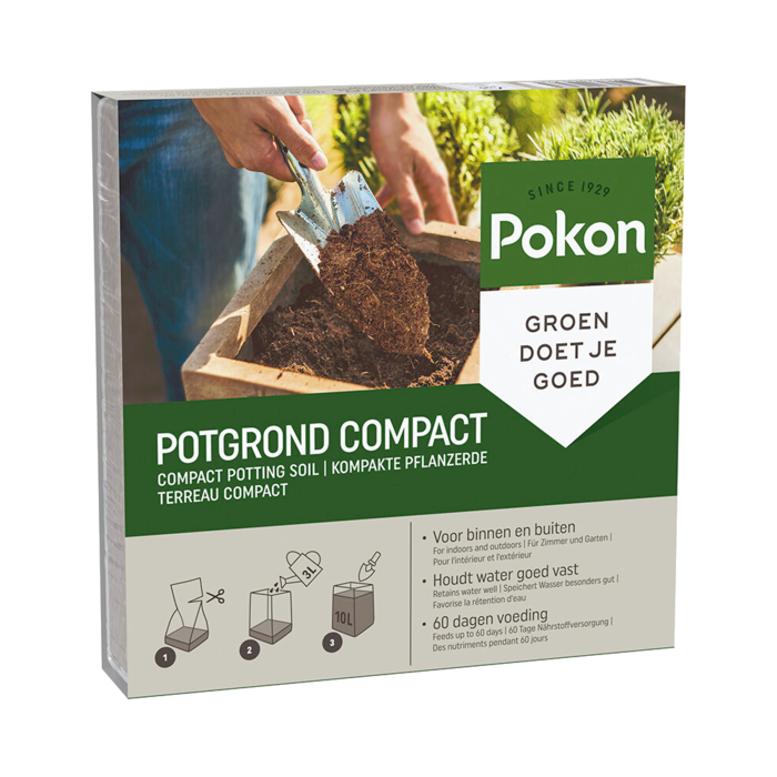 Pokon Pokon Potting soil/Coconut Compact - 10 liters