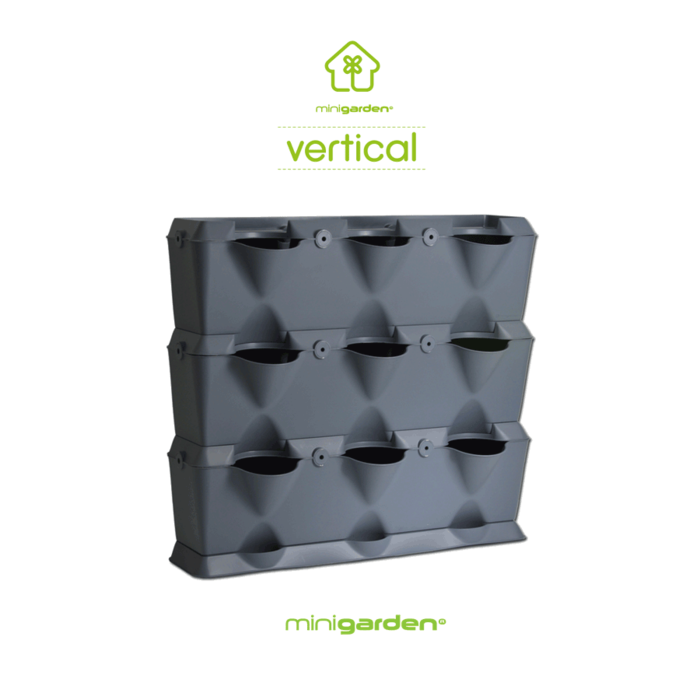 MiniGarden MiniGarden Vertical - 3 Module Starter Set ~ Verticaal Tuinieren