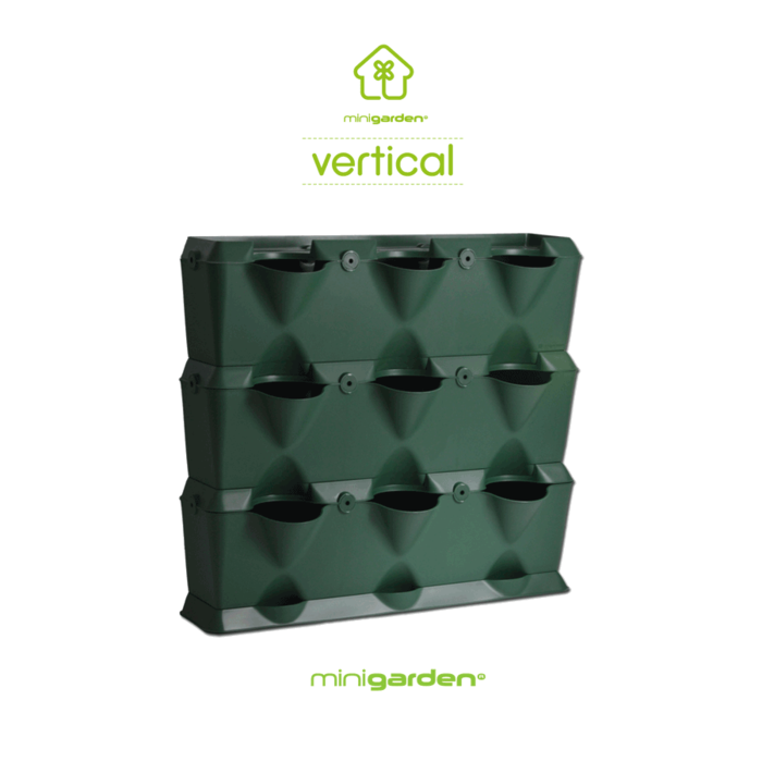 MiniGarden MiniGarden Vertical - 3 Module Starter Set ~ Verticaal Tuinieren