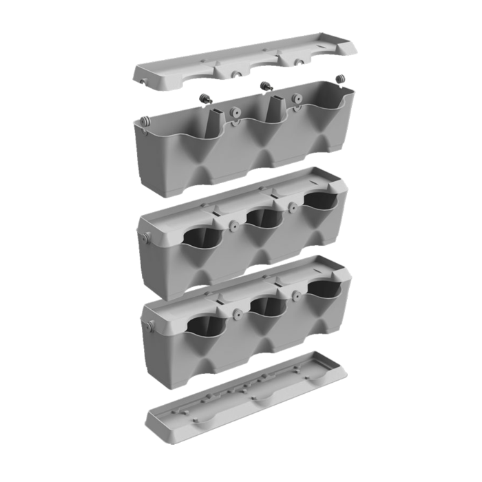 MiniGarden MiniGarden Vertical - 3 Module Starter Set ~ Verticaal Tuinieren