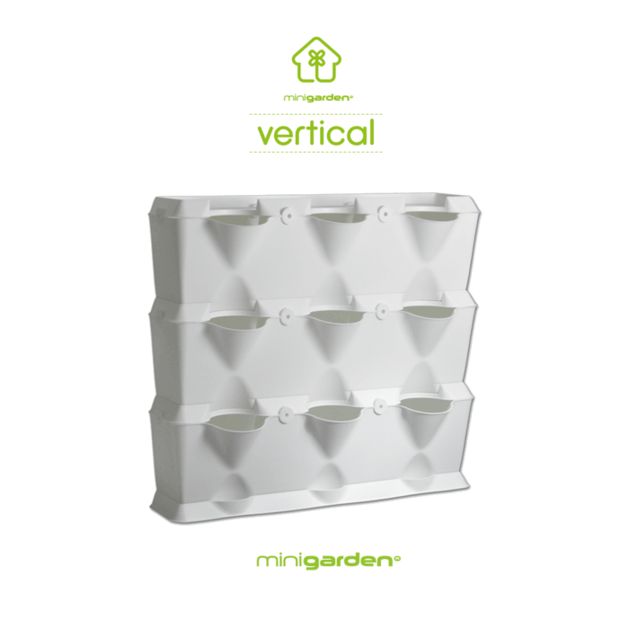 MiniGarden MiniGarden Vertical - 3 Module Starter Set ~ Verticaal Tuinieren