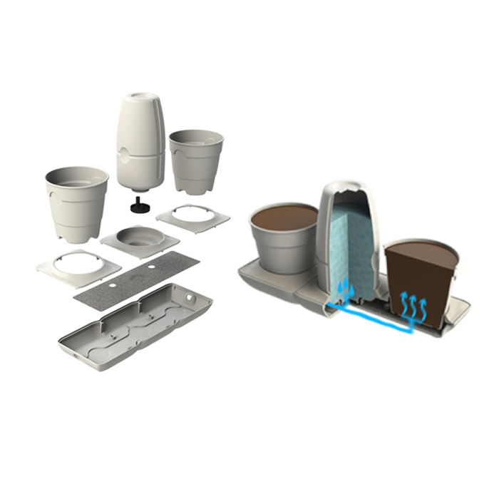 MiniGarden MiniGarden Basic including Pots