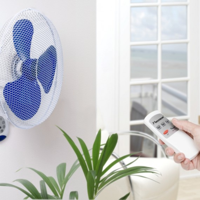 Bestron Bestron wall fan with remote control