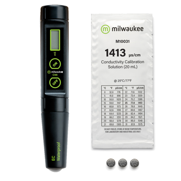 Milwaukee Milwaukee C66 - Waterdichte EC-Tester met Vervangbare Sonde