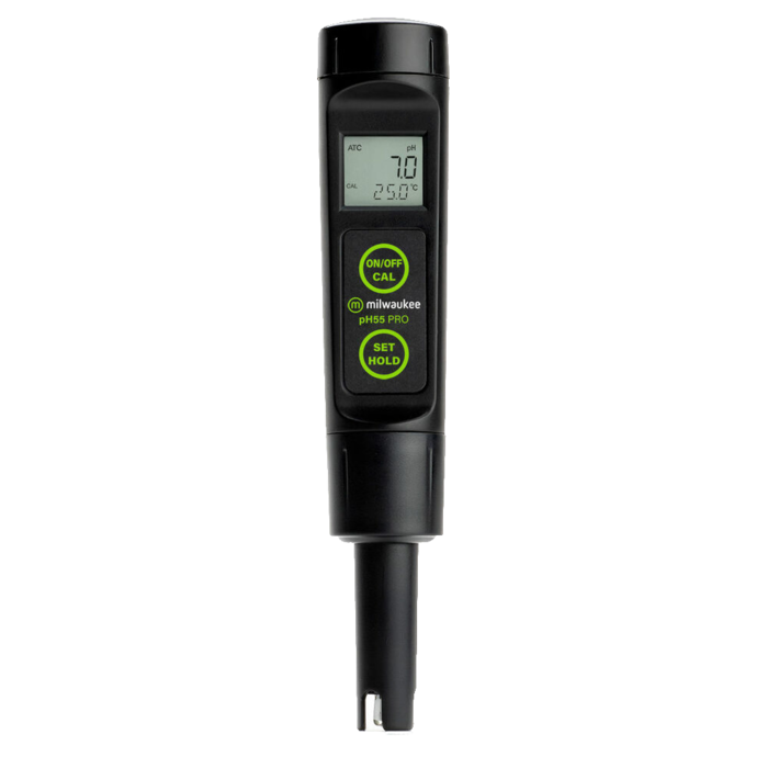 Milwaukee Milwaukee pH55 PRO - Waterdichte pH & Temperatuur tester met Vervangbare Sonde