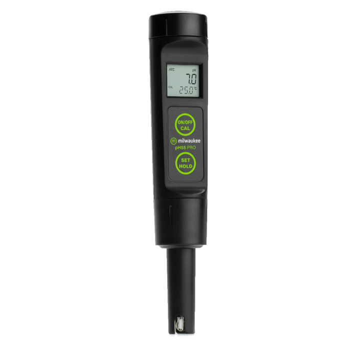 Milwaukee Milwaukee pH55 PRO - Waterproof pH & Temperature Tester with Replaceable Probe
