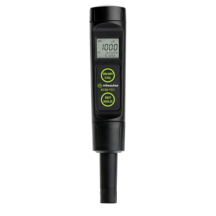 Milwaukee Milwaukee EC59 | EC60 PRO 3-in-1 - Waterdichte EC / TDS / Temp Tester met Vervangbare Sonde
