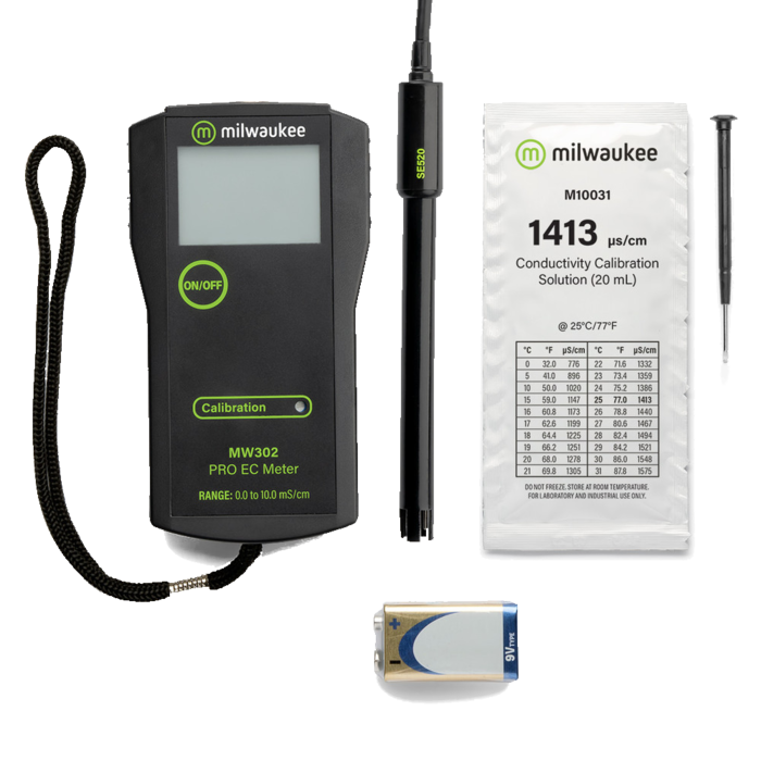 Milwaukee Milwaukee MW302 PRO - Hoog Bereik Geleidbaarheidsmeter