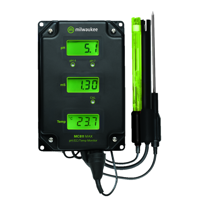 Milwaukee Milwaukee MC811 MAX 3-in-1 - pH / EC / Temperature Monitor