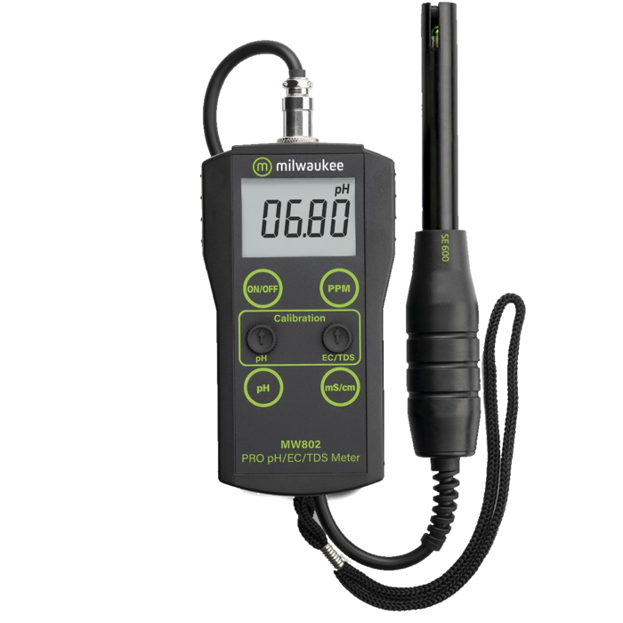 Milwaukee Milwaukee MW802 PRO 3-in-1 - pH / EC / TDS Combo meter