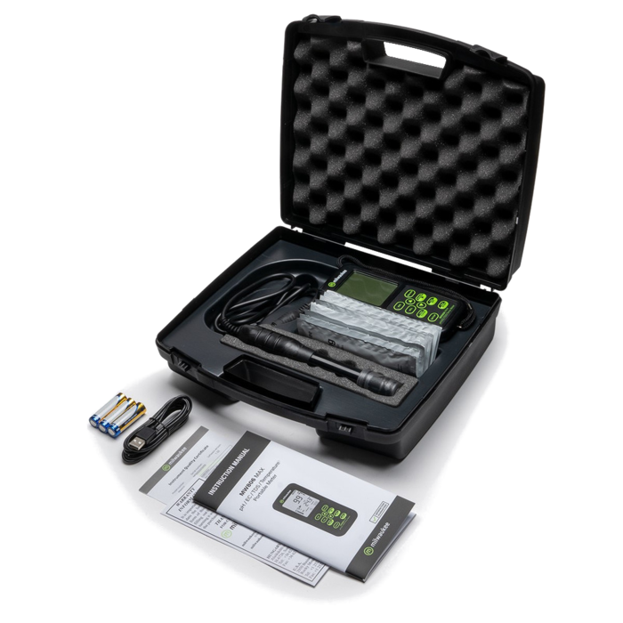 Milwaukee Milwaukee MW806 MAX 4-in-1 - pH / EC / TDS / Temperatuur Combo meter
