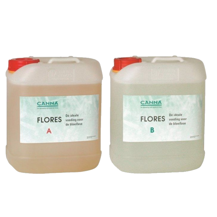 Canna Canna Hydro Flores A & B - Hard Water ~ Base plant nutrition (Hydro Bloom)