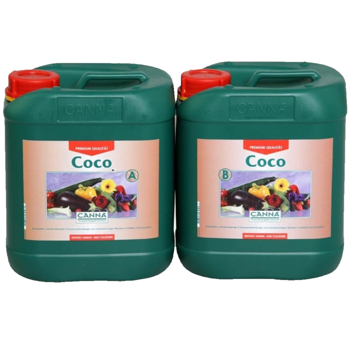 Canna Canna Coco A & B ~ Base plant nutrition (Coco Grow & Bloom)