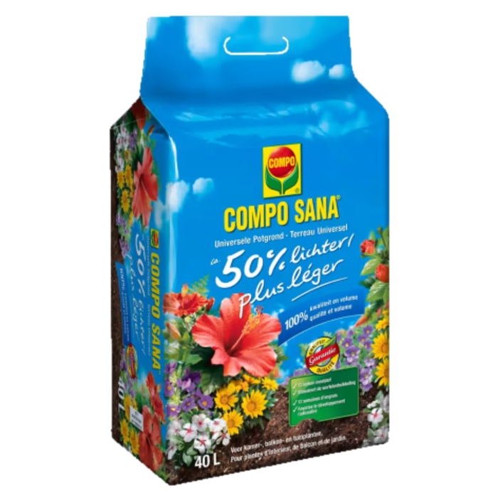 Compo Sana Compo Sana Universele Potgrond - 40ltr ~ 50% Lichter