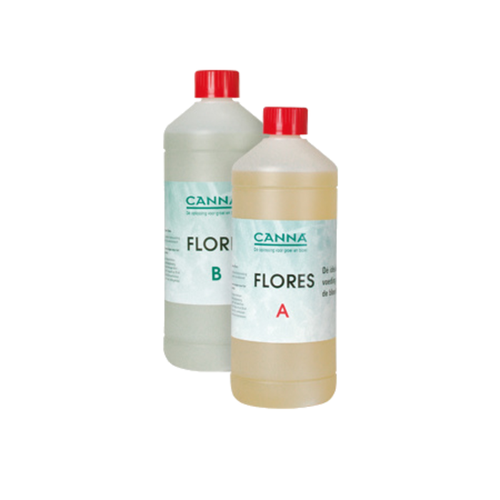 Canna Canna Hydro Flores A & B - Hard Water ~ Base plant nutrition (Hydro Bloom)