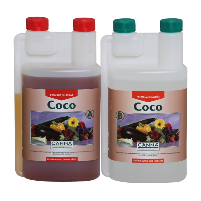 Canna Canna Coco A & B ~ Basis plantenvoeding (Coco Groei & Bloei)