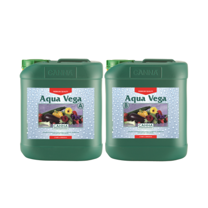 Canna Canna Aqua Vega A & B ~ Recirculating Hydro System Base Plant Nutrition