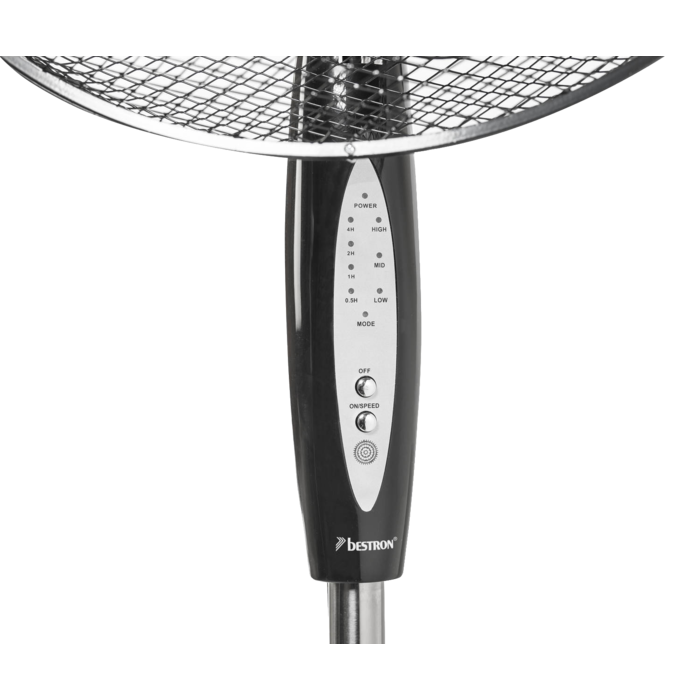 Bestron Bestron ASV45ZR Statiefventilator met afstandsbediening & timer 45cm - 45 Watt