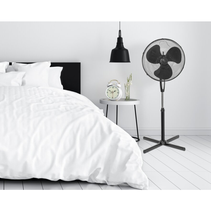 Bestron Bestron ASV45ZR Statiefventilator met afstandsbediening & timer 45cm - 45 Watt