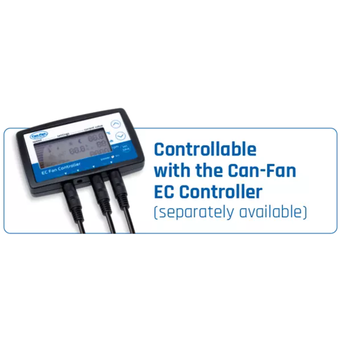 CAN Can-Fan Q-Max EC ~ Buisventilator met Geluidsdemper