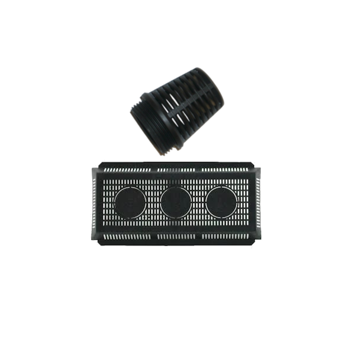 Danish soil sieve + grid