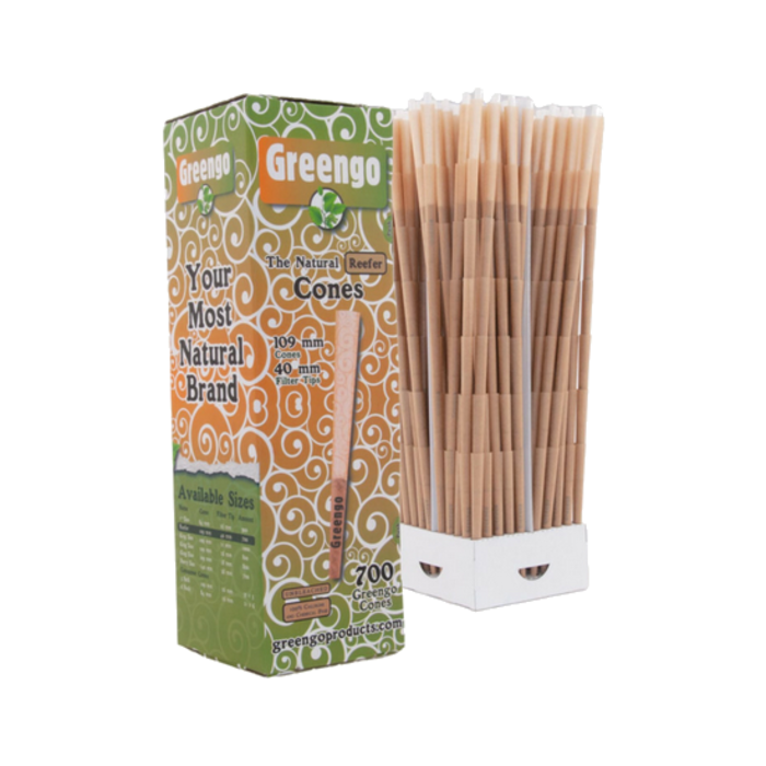 Greengo Greengo Cones King Size Reefer Ongebleekt - 700 stuks