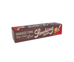 Smoking Smoking Brown Gigasize Cones - 6 pieces