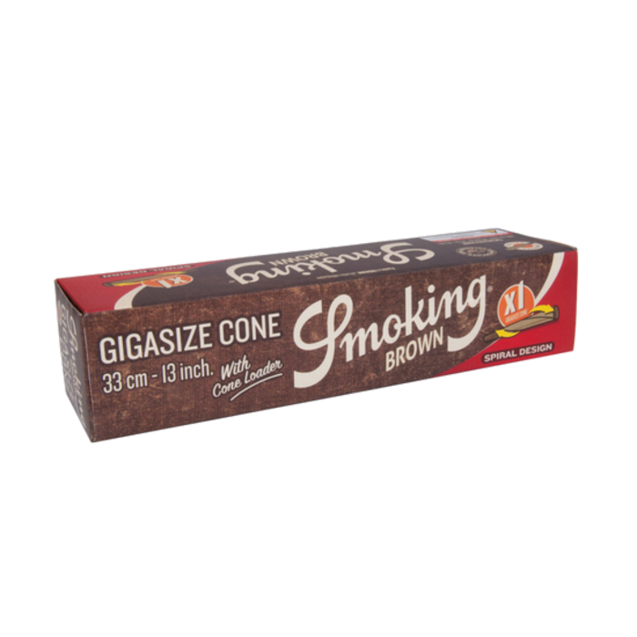 Smoking Smoking Brown Gigasize Cones - 6 pieces