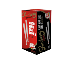 Smoking Smoking Deluxe Pre-Rolled King Size Cones - 1000 pieces