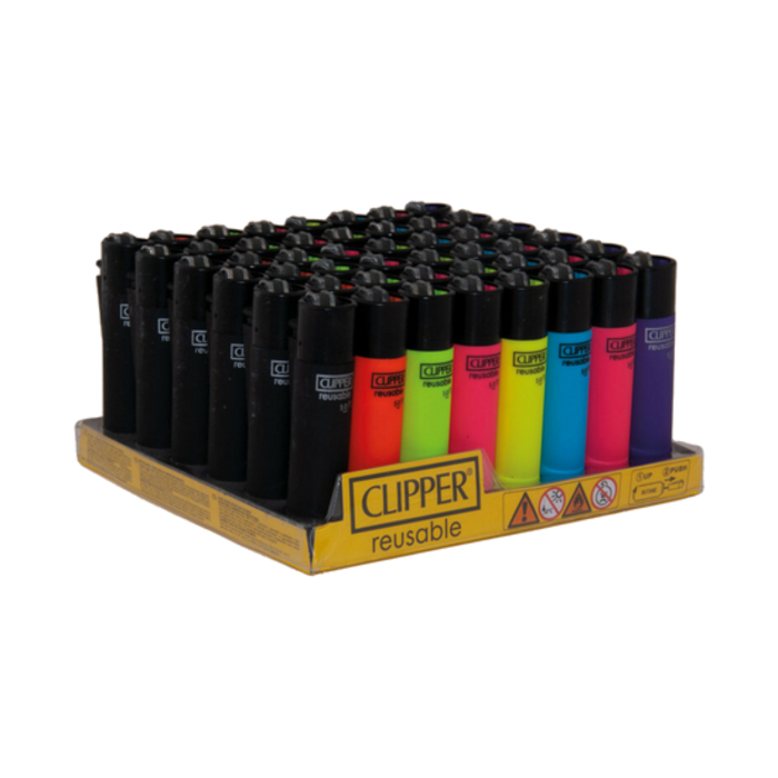 Clipper Clipper Classic Soft Touch ~ Lighters 48 pieces