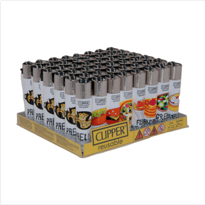 Clipper Clipper Classic Yummy World Mix ~ Lighters 48 pieces