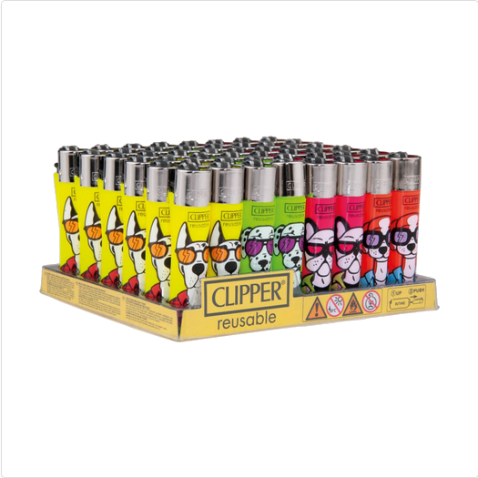 Clipper Clipper Classic Fashion Pals ~ Lighters 48 pieces