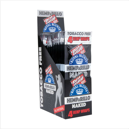 Royal Blunts Royal Blunts Hemparillo - Naked 15 x 4 stuks afbeelding