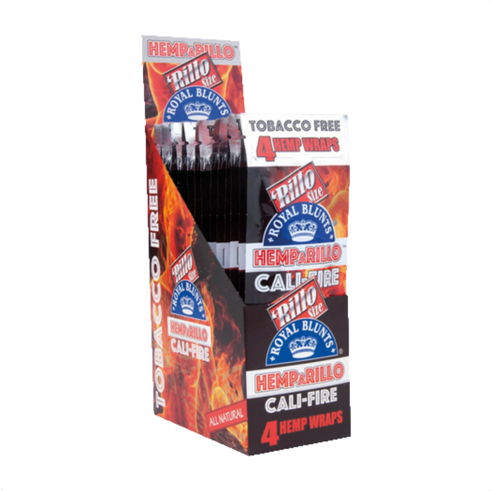 Royal Blunts Royal Blunts Hemparillo - Cali-Fire 15 x 4 stuks ~ 100% nicotine & tabaksvrij