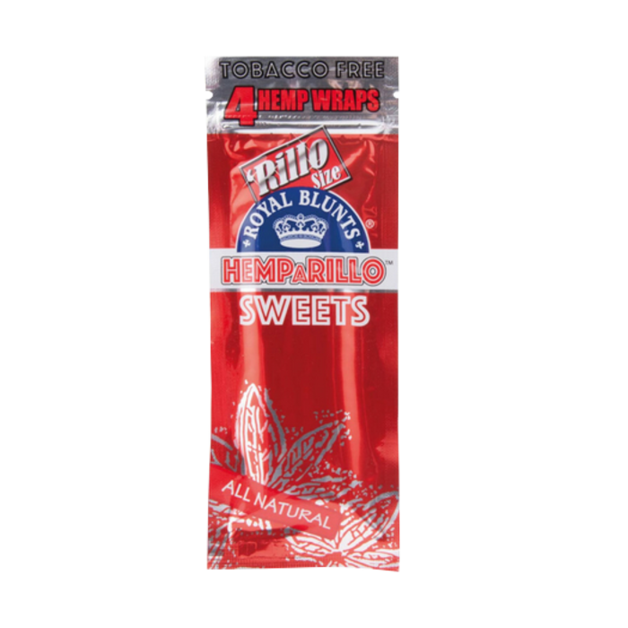Royal Blunts Royal Blunts Hemparillo - Strawberry 15 x 4 stuks