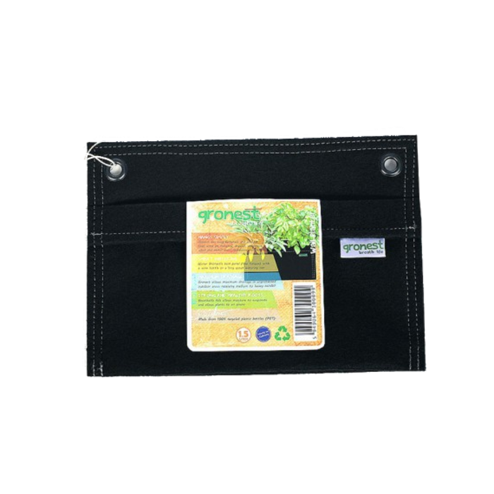 Gronest Gronest Aqua Breathe | Wall Planter - Fabric pot