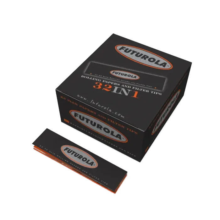 Futurola Futurola King Size Slim Orange | 2 in 1 - 26 pieces ~ Papers + Tips
