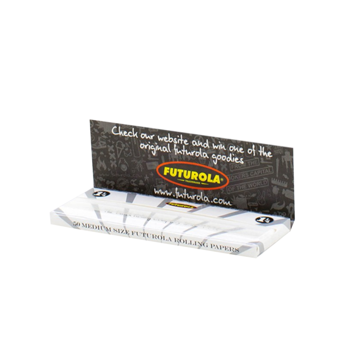 Futurola Futurola White Small Papers 1 1/4 - 25 pieces