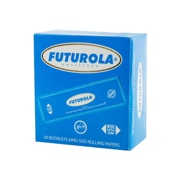 Futurola Futurola King Size Blue | 50 stuks vloeipapier
