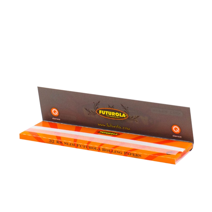 Futurola Futurola King Size Slim Orange | 50 pieces rolling papers